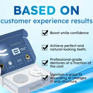 Official Store | VAXFLITE™ Moldable Veneers⭐Obtain American Dental Association (ADA) Certification ✅