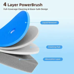 QIAWI™ FreshClean Disposable Toilet Brush System