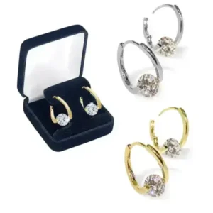 💎 Boucles d’oreilles magnétiques Zenathly™ Lymphvity au germanium