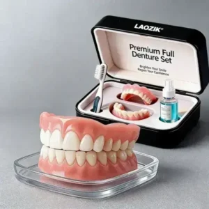 🔥 LAOZIKTM Custom-Fit Functional Dentures — Made in the USA, Up to 70% OFF for a More Confident Smile!