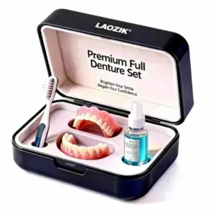 🔥 LAOZIKTM Custom-Fit Functional Dentures — Made in the USA, Up to 70% OFF for a More Confident Smile!