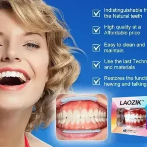 🔥Easter Special – 70% Off! | LAOZIK™ Custom Functional Dentures — Made in the USA, for a More Confident Smile!
