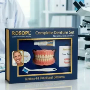 🌎Ends Today: 70% OFF! ROSOPL Custom-Fit Full Functional DenturesMake you more confident
