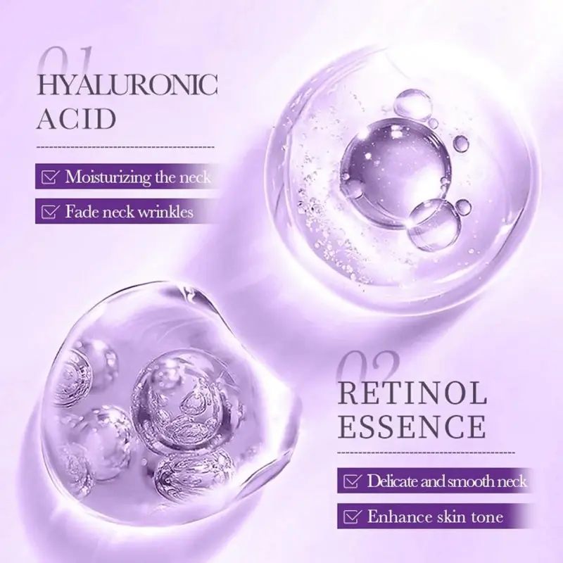 ✨ Roller Massage Cream — 🧴 Infused with Retinol & Hyaluronic Acid | Firms the Neck, Reduces Wrinkles & Double Chin