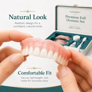⏰Ends Today: 70% OFF! 🌎KLENIMORE™ Custom-Fit Dentures— Designed for Comfort and a Natural-Looking Smile