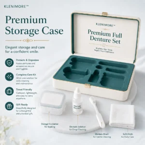 ⏰Ends Today: 70% OFF! 🌎KLENIMORE™ Custom-Fit Dentures— Designed for Comfort and a Natural-Looking Smile