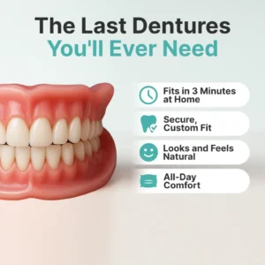 ⏰Ends Today: 70% OFF! 🌎KLENIMORE™ Custom-Fit Dentures— Designed for Comfort and a Natural-Looking Smile