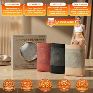 SOLENROA® 2026 New Release Moringa & Berberine 4‑In‑1 Micro‑Particle Sculpting & Fat‑Burn Shorts