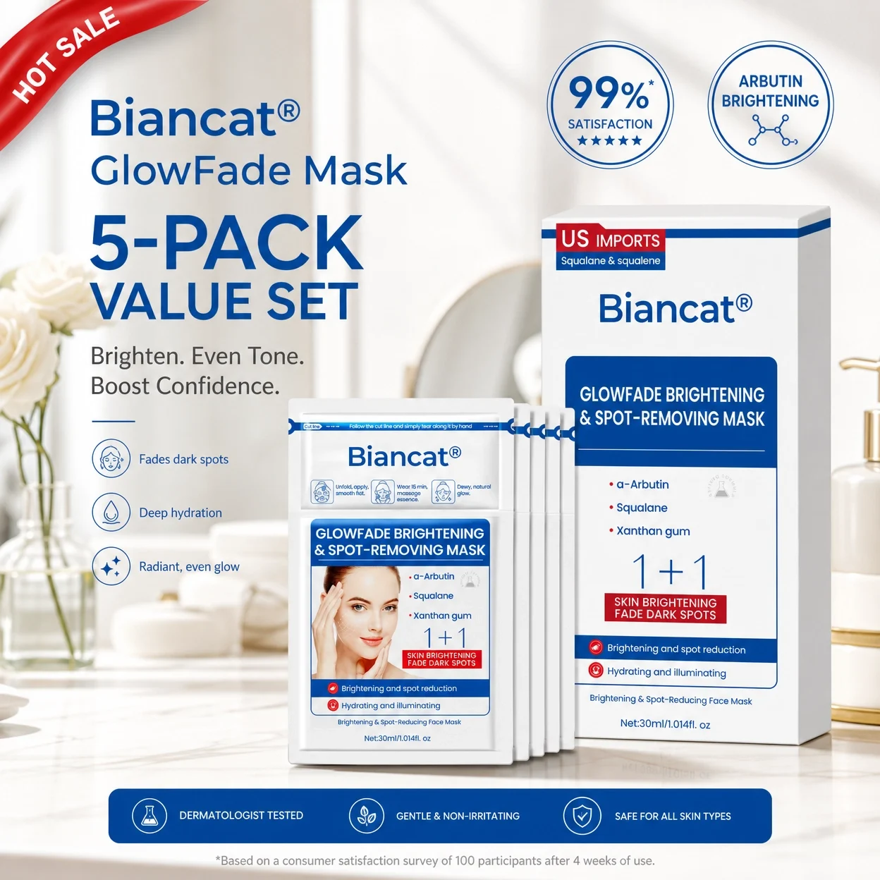 GlowFade Brightening & Spot-Removing Mask