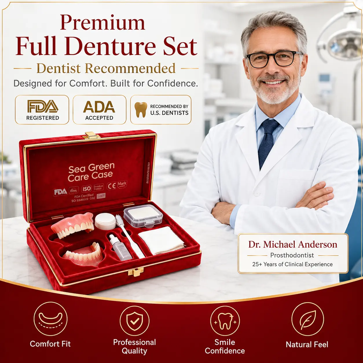 KLENIMORE® Premium Denture 2026 | Secure Custom Fit