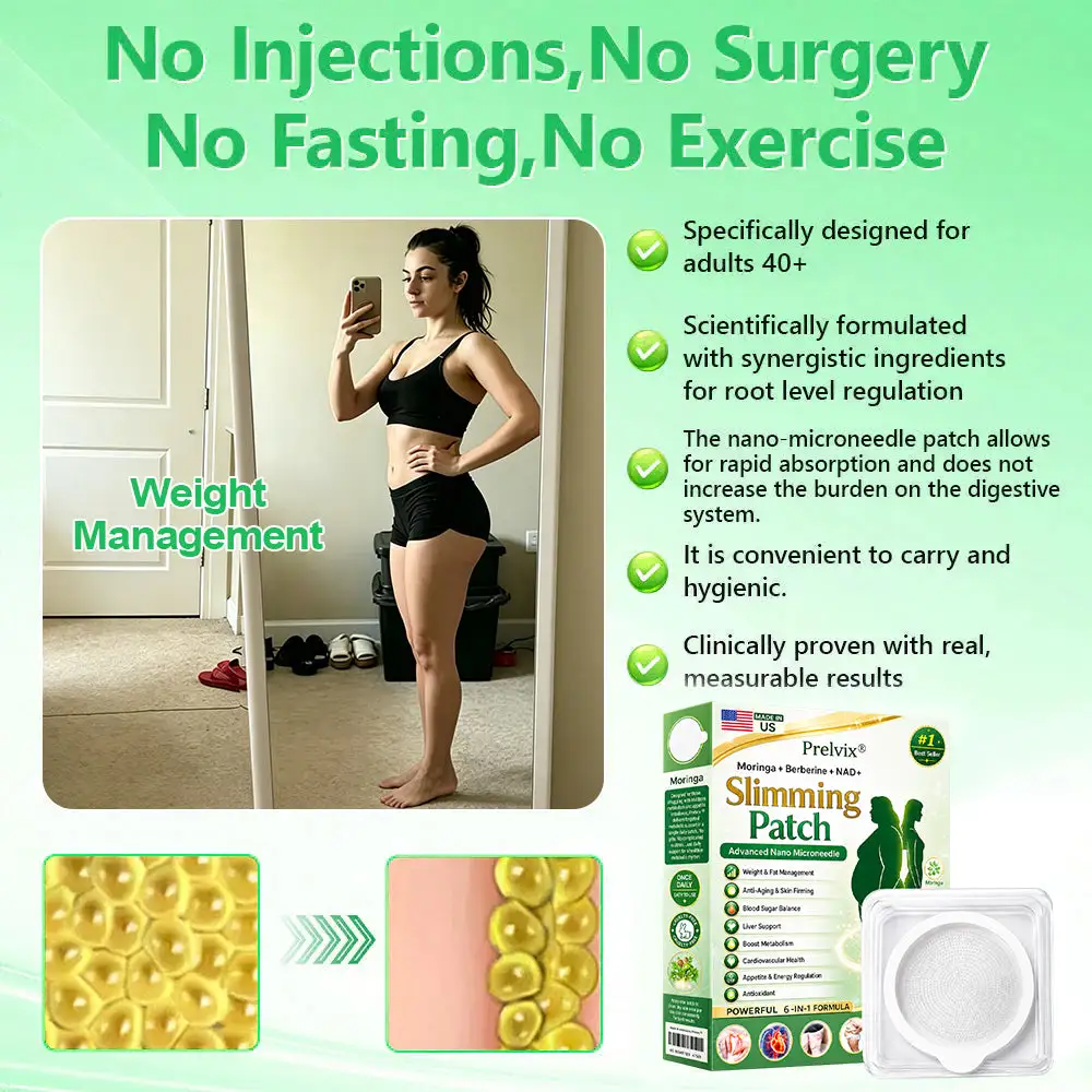 Prelvix® 6-in-1 Nano Wellness Patch 2026 | Weight Support