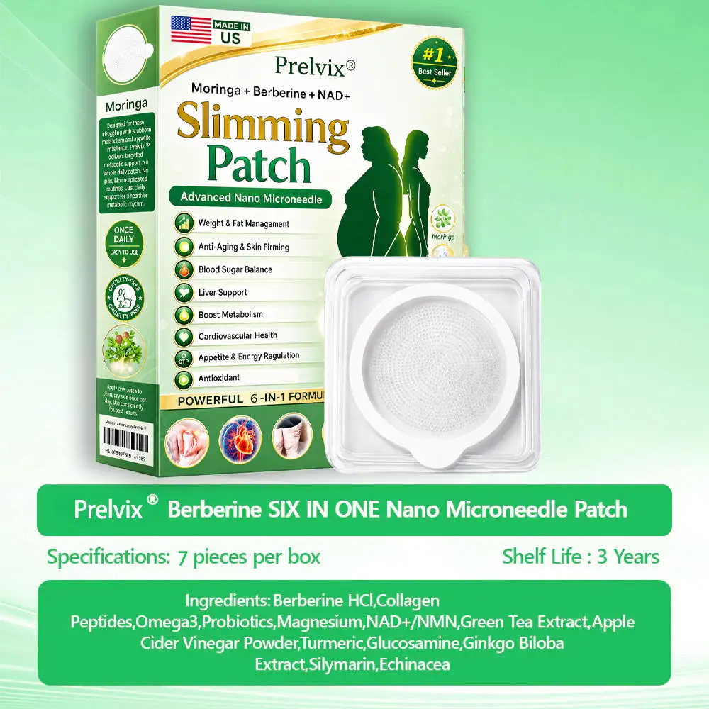 Prelvix® 6-in-1 Nano Wellness Patch 2026 | Weight Support