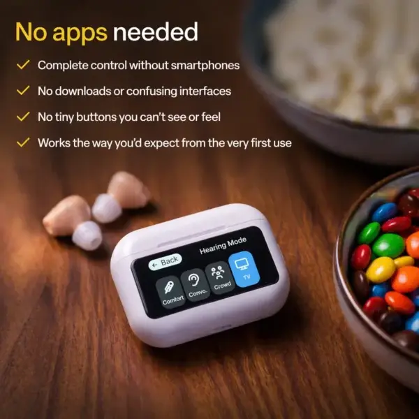 Pryxo™ Smart AI Hearing Aid 2026 | Clear Sound