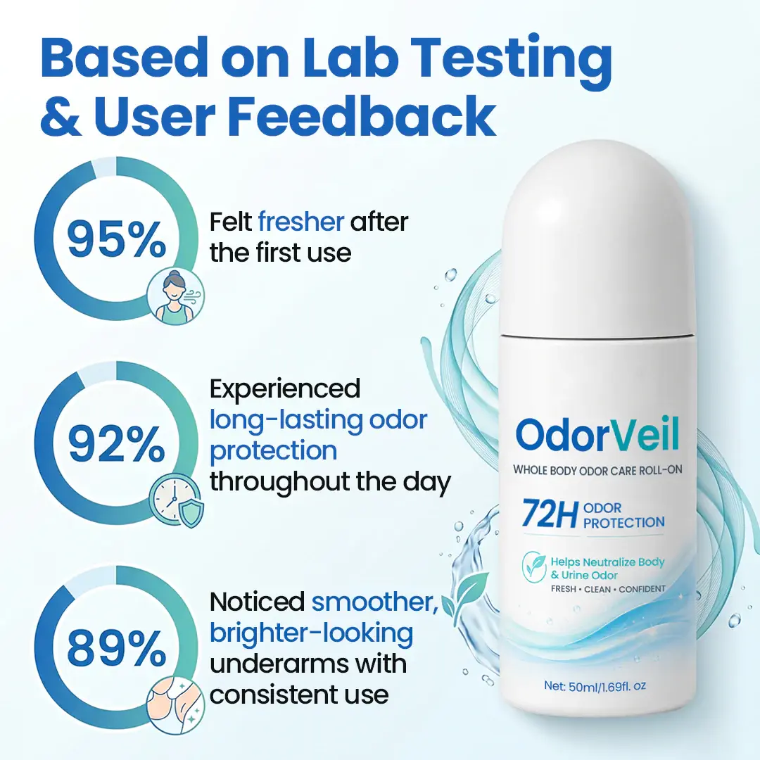 Yoopulse® OdorVeil Whole Body Odor Care Roll-On