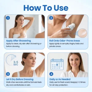 Yoopulse® OdorVeil Whole Body Odor Care Roll-On