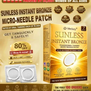 ☀️𝑶𝒇𝒇𝒊𝒄𝒊𝒂𝒍 𝑺𝒕𝒐𝒓𝒆 | ☀️ Medazy® 𝐒𝐮𝐧𝐥𝐞𝐬𝐬 𝐈𝐧𝐬𝐭𝐚𝐧𝐭 𝐁𝐫𝐨𝐧𝐳𝐞 𝐓𝐚𝐧𝐧𝐢𝐧𝐠 𝐌𝐢𝐜𝐫𝐨𝐧𝐞𝐞𝐝𝐥𝐞 𝐏𝐚𝐭𝐜𝐡 🇺🇸 (𝐉𝐮𝐬𝐭 𝐨𝐧𝐜𝐞 𝐚 𝐝𝐚𝐲) 𝐕𝐢𝐬𝐢𝐛𝐥𝐞 𝐁𝐫𝐨𝐧𝐳𝐞 𝐆𝐥𝐨𝐰 𝐢𝐧 𝟕 𝐃𝐚𝐲𝐬 ✅ 𝐍𝐨 𝐔𝐕, 𝐍𝐨 𝐎𝐫𝐚𝐧𝐠𝐞, 𝐍𝐨 𝐒𝐭𝐫𝐞𝐚𝐤𝐬, 𝐍𝐨 𝐃𝐇𝐀, 𝐍𝐨 𝐌𝐞𝐬𝐬.