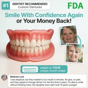 🔥🔥🔥4.8/5 Rated By 8,963+ Customers NEYEROS® Advanced Functional Dentures - Get Your Smile Back With A Secure & Comfortable Fit