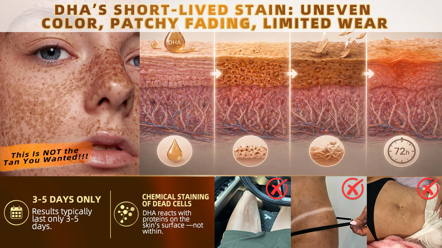 sunless tanning microneedle patch