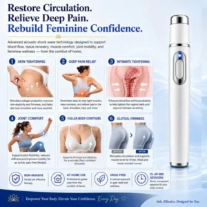 Advanced Acoustic Shockwave Therapy System | Deep Tissue & Pain Relief
