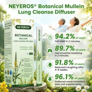 NEYEROS Botanical Mullein Lung Cleanse Diffuser