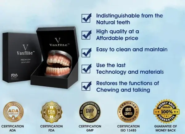 Vaxflite™ PREMIUM DENTURES