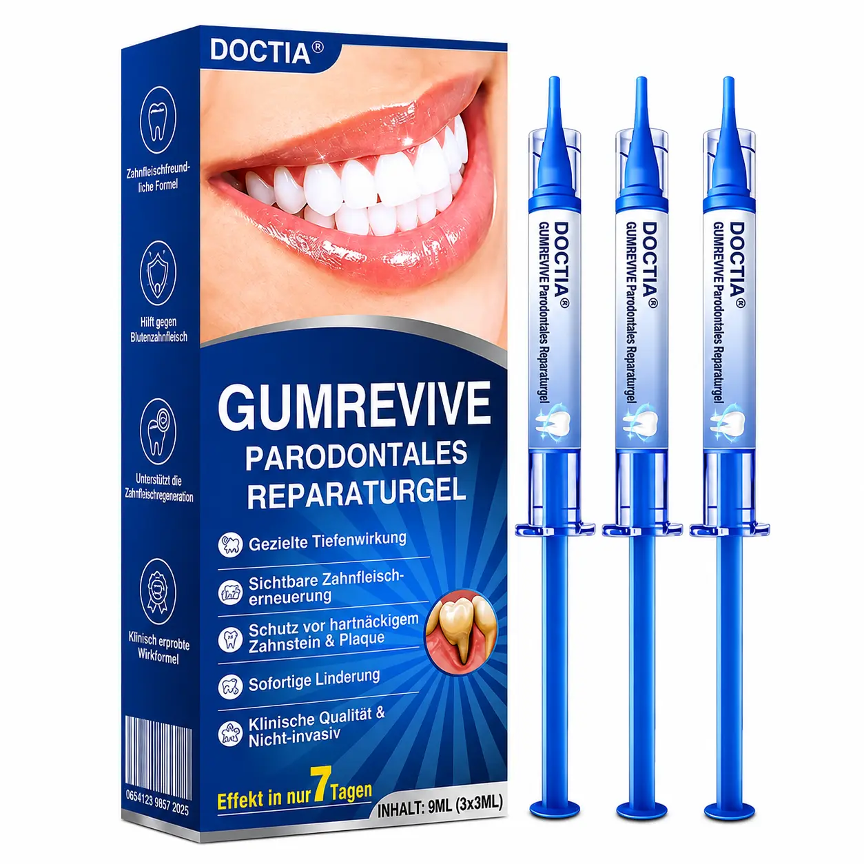 DOCTIA® GumRevive Parodontales Reparaturgel
