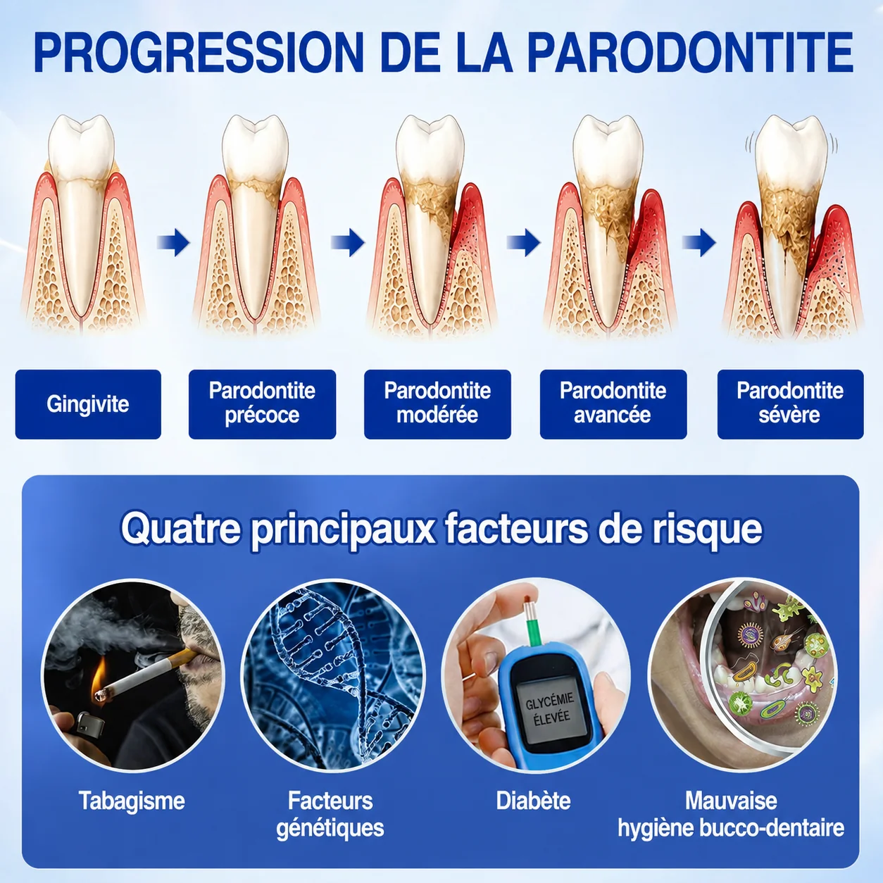 Gel Régénération Parodontale