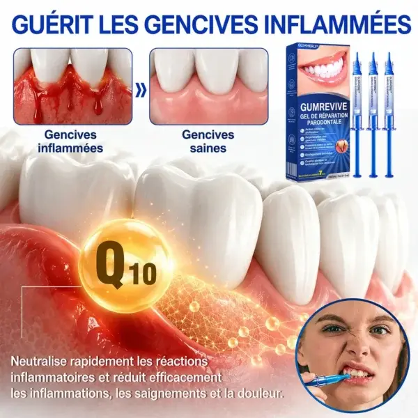 Gel Régénération Parodontale Glimmerly GumRevive